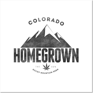 Colorado Homegrown Rocky Mountain High Posters and Art